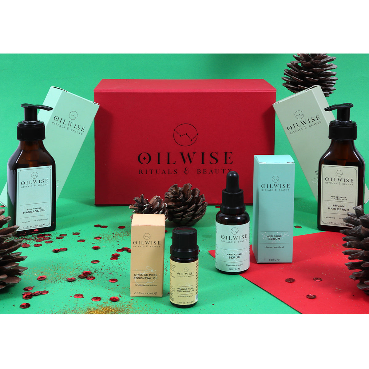 Oilwise Firming Care Kit, GCMS certified,